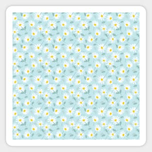 Daisy Floral Pattern Sticker